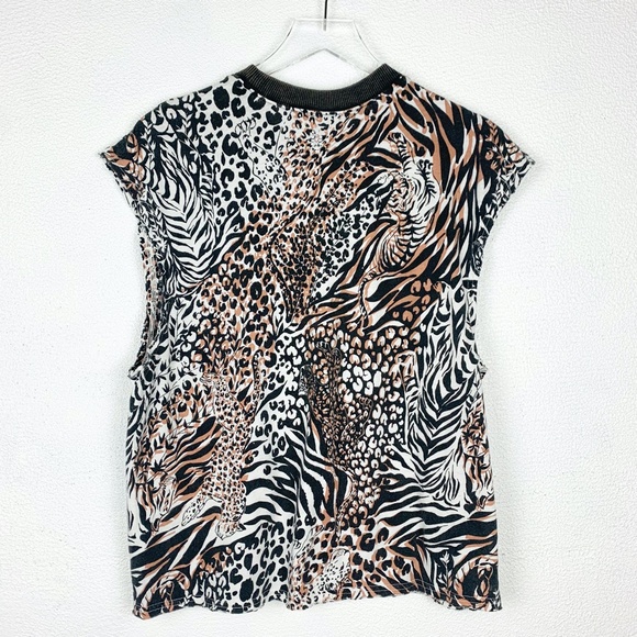 Free People Movement | Oversized Tiger Pattern Tank - Picture 2 of 6